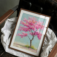 Cherry Blossoms Dance In Spring Wind