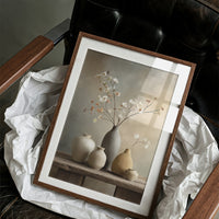 Delicate Blossoms Meet Modern Lines