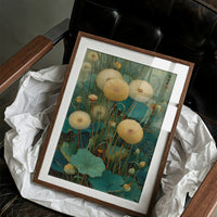 Dandelions Dance In Jade Waters