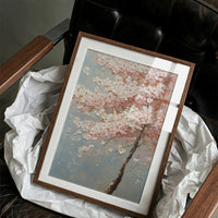 Cherry Blossoms Dance In Morning Light