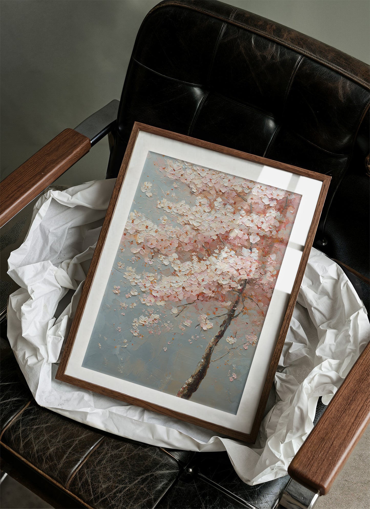 Cherry Blossoms Dance In Morning Light