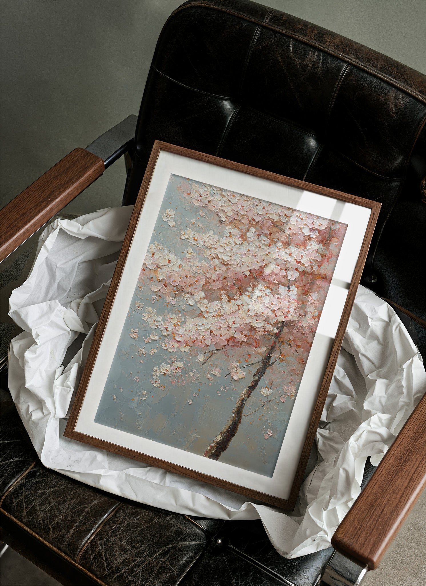 Cherry Blossoms Dance In Morning Light