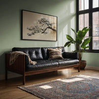 Pine Branch Bends To Morning Light