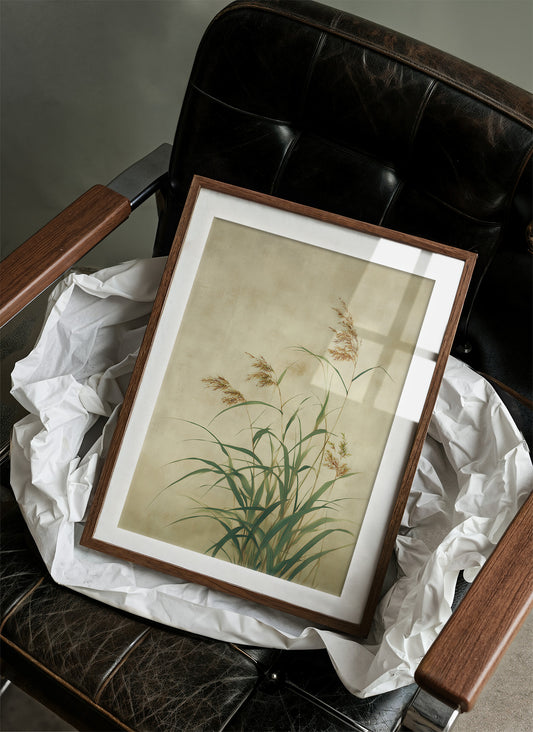 Tall Grasses Dance In Autumn Light