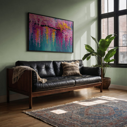 Cherry Blossoms Paint Summer's Symphony