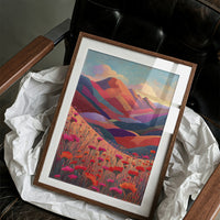 Poppies Dance Through Mountain Dreams