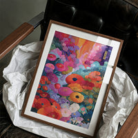 Poppies Dance In Twilight's Glow