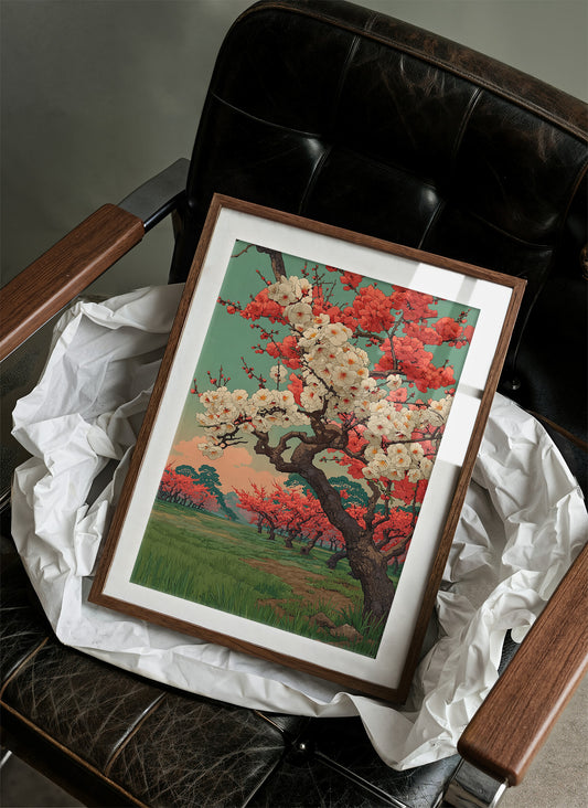 Cherry Blossoms Above Evening Spirits