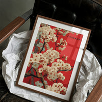 Cherry Blossoms Paint Okinawa Red