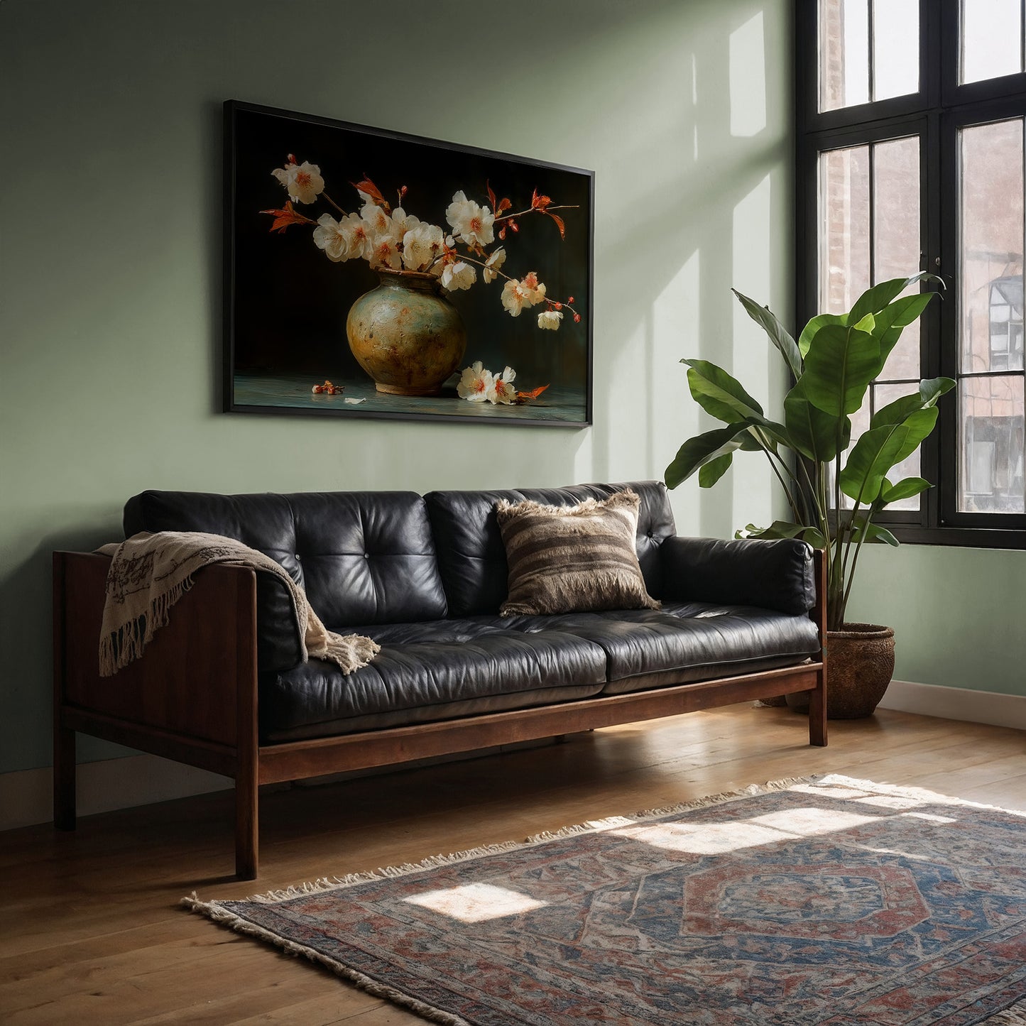 Blossoms Find Their Golden Vessel