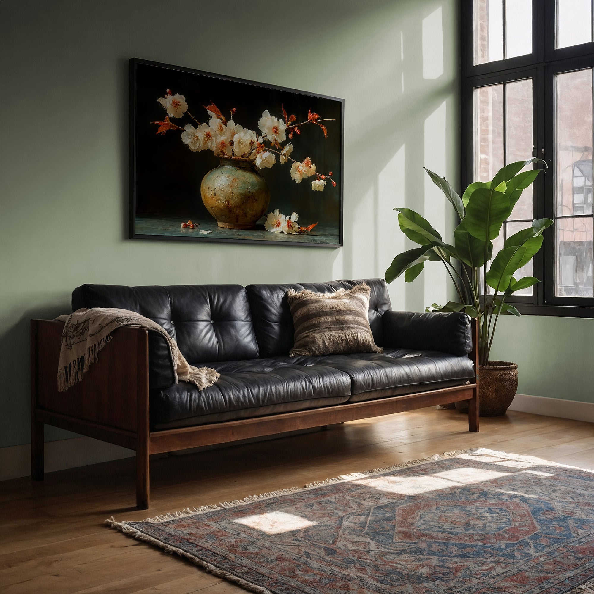 Blossoms Find Their Golden Vessel