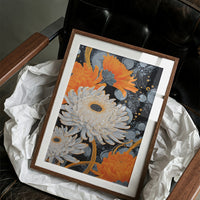 Chrysanthemums Dance Through Midnight Stars