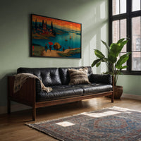 Travelers Follow Ancient Harbor Roads