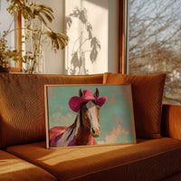 Pink Hat Rodeo Queen