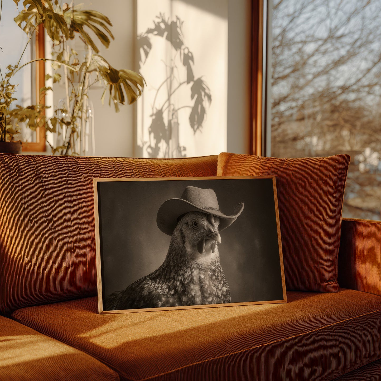 Barnyard Legend Wears Western Crown