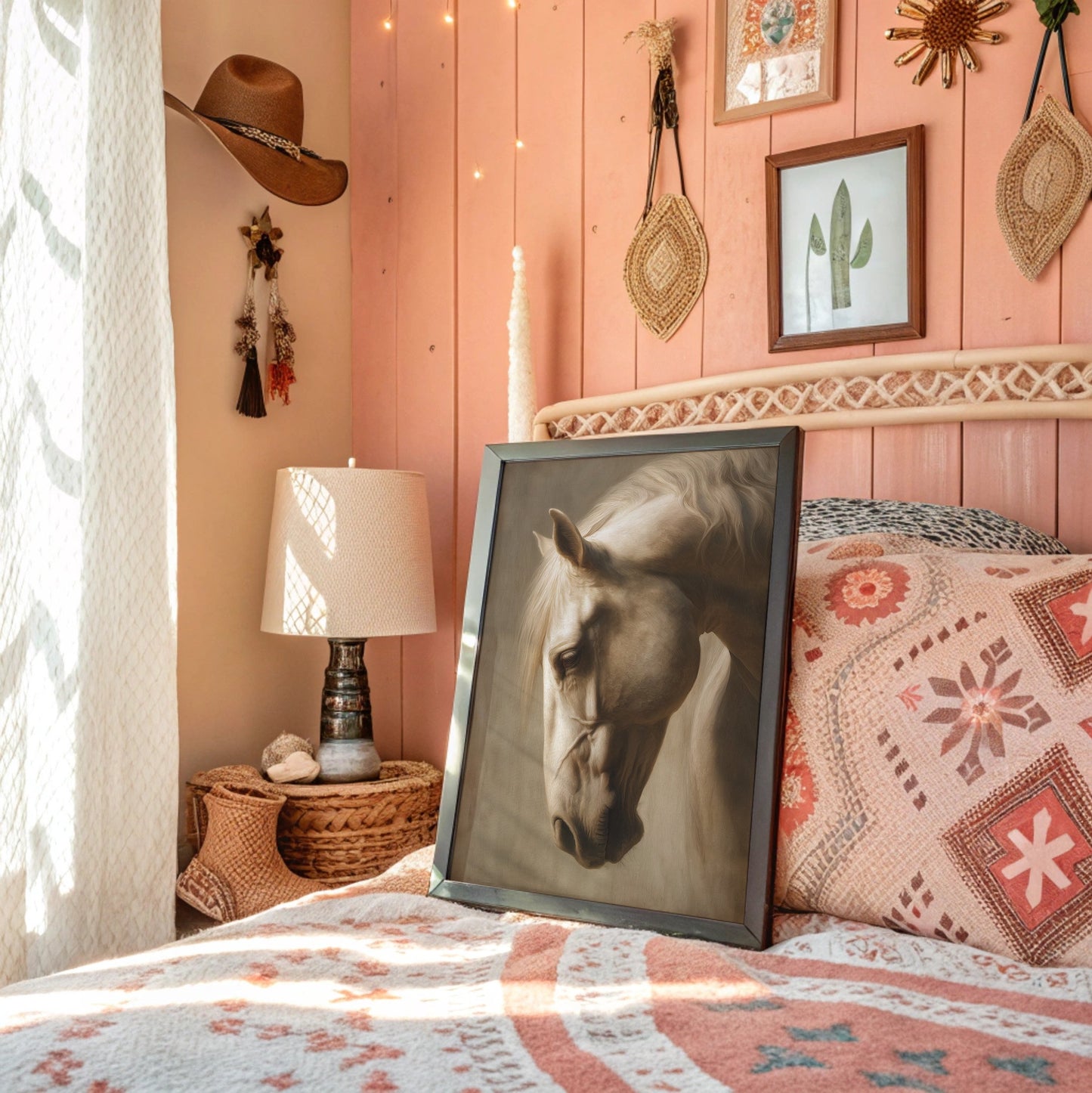 Noble Spirit In Sepia Tones