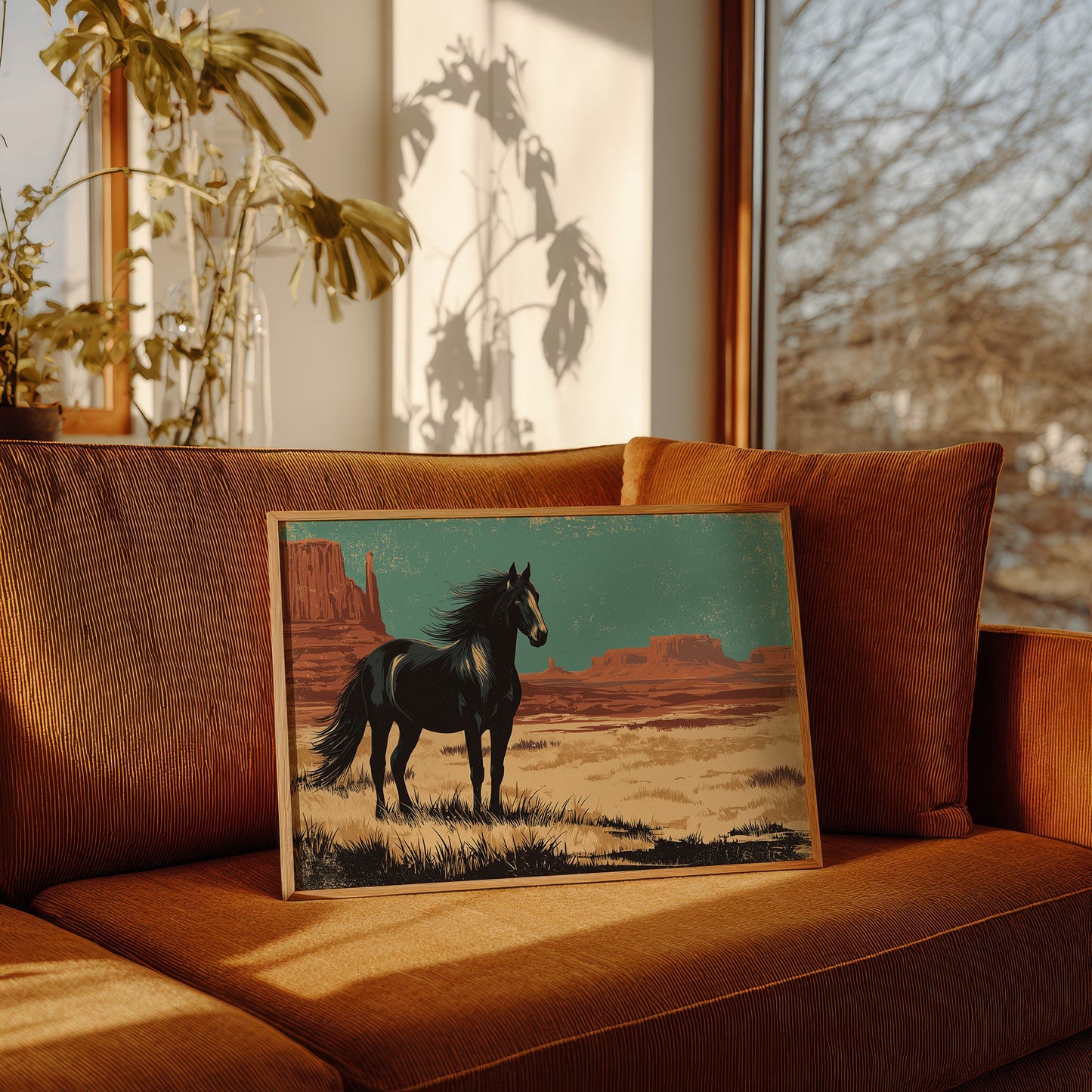 Midnight Stallion Claims Desert Throne