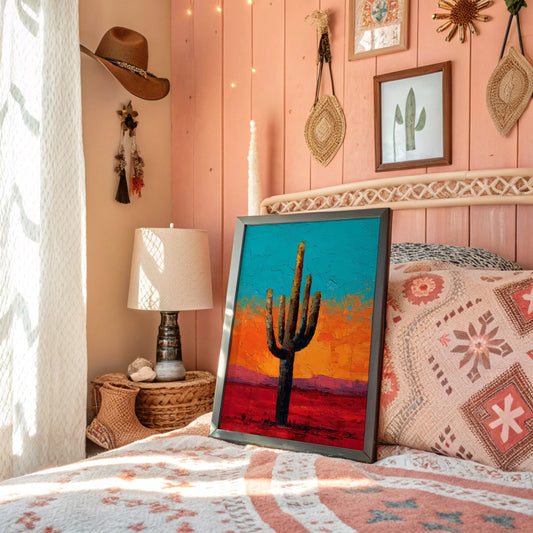 Solitary Sentinel At Sunset