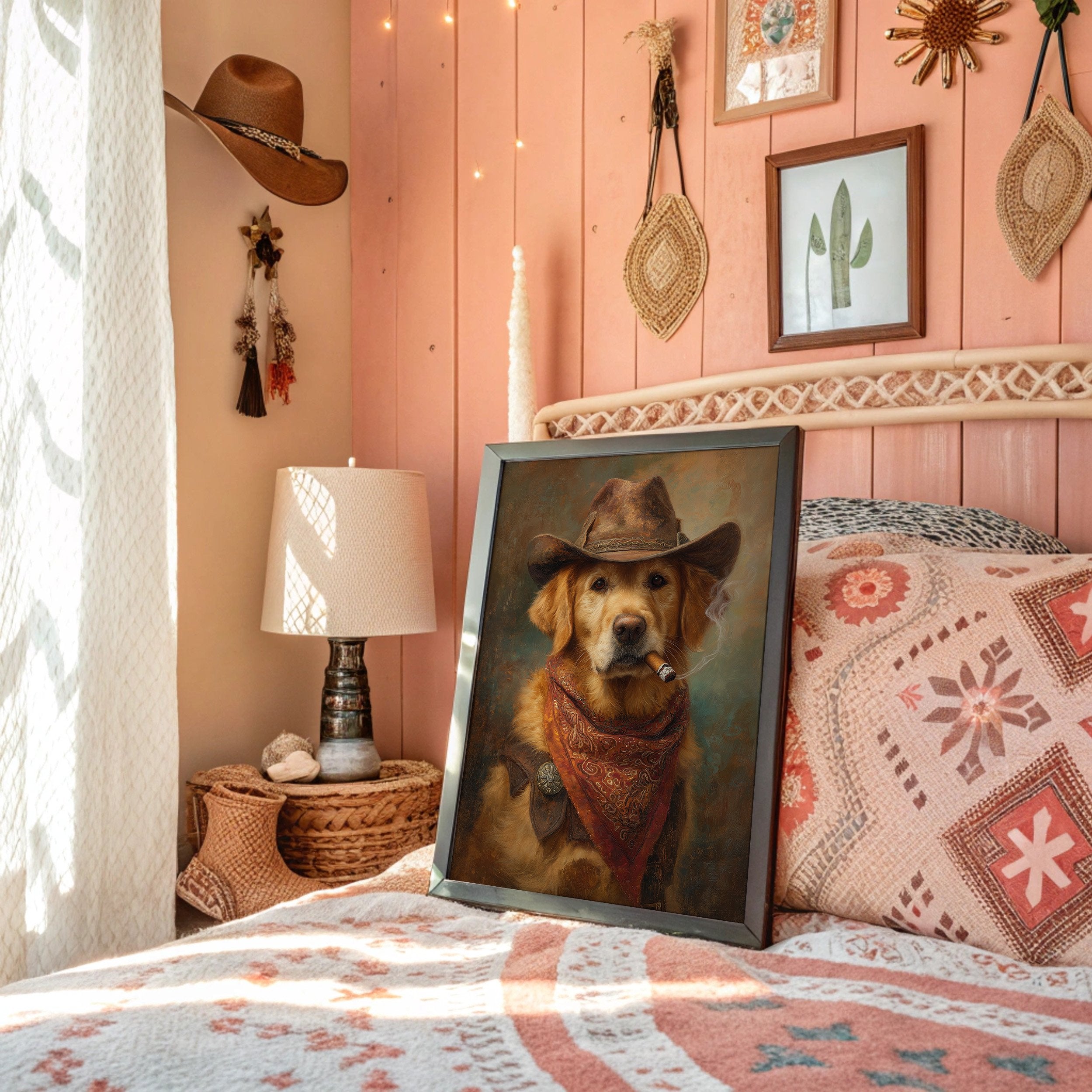 Frontier Paws With Cowboy Spirit