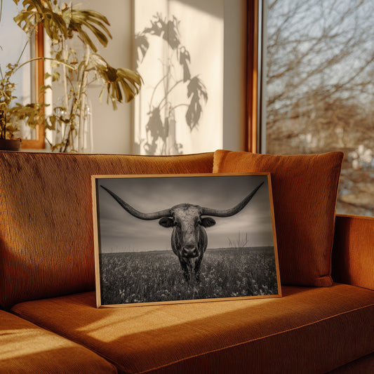 Steadfast Gaze Across Timeless Plains