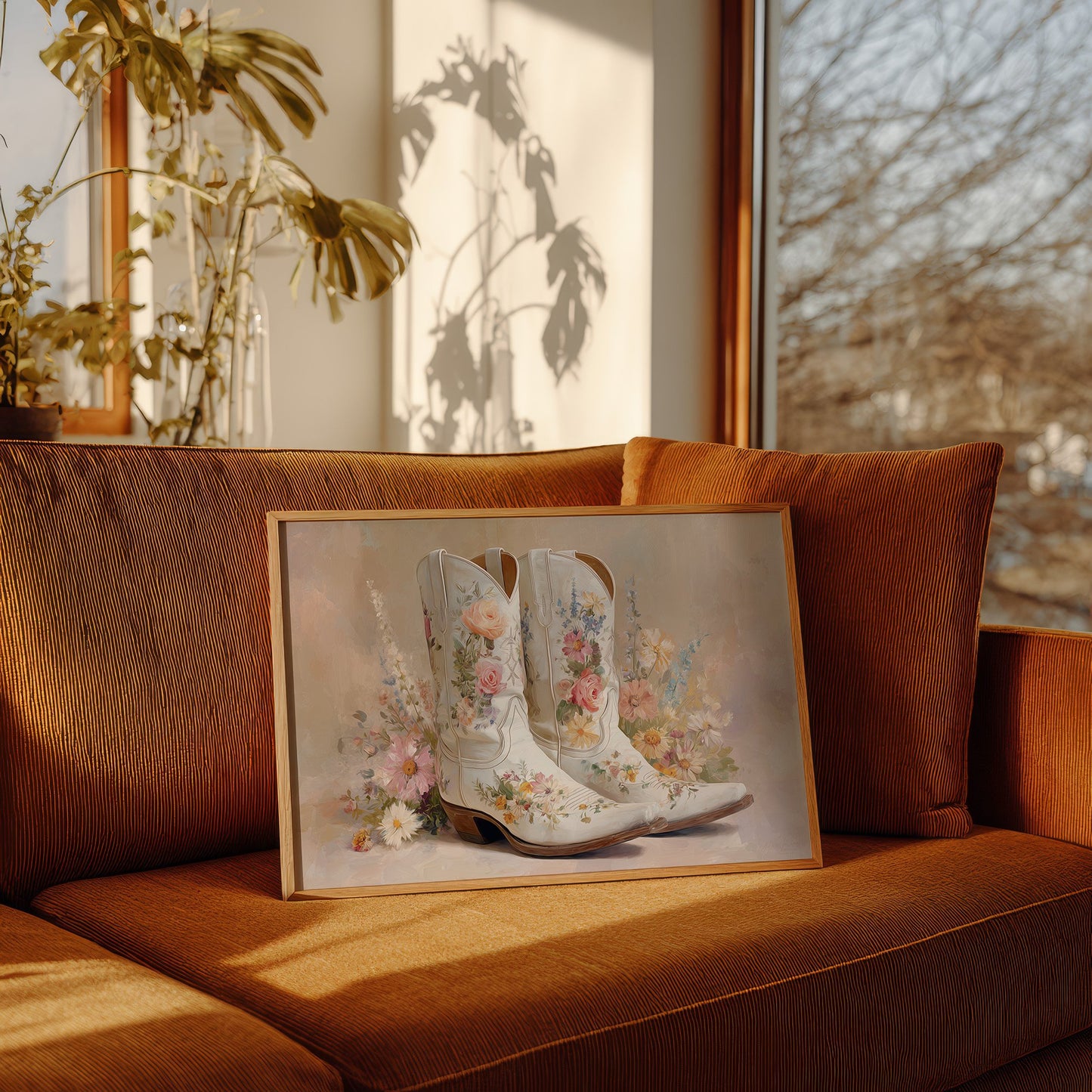 Floral Boots Carry Summer Memories