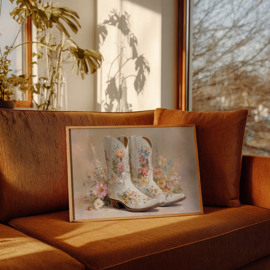 Floral Boots Carry Summer Memories
