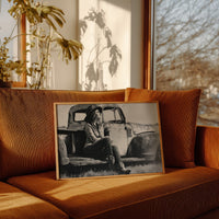 Vintage Soul On Pickup Tailgate