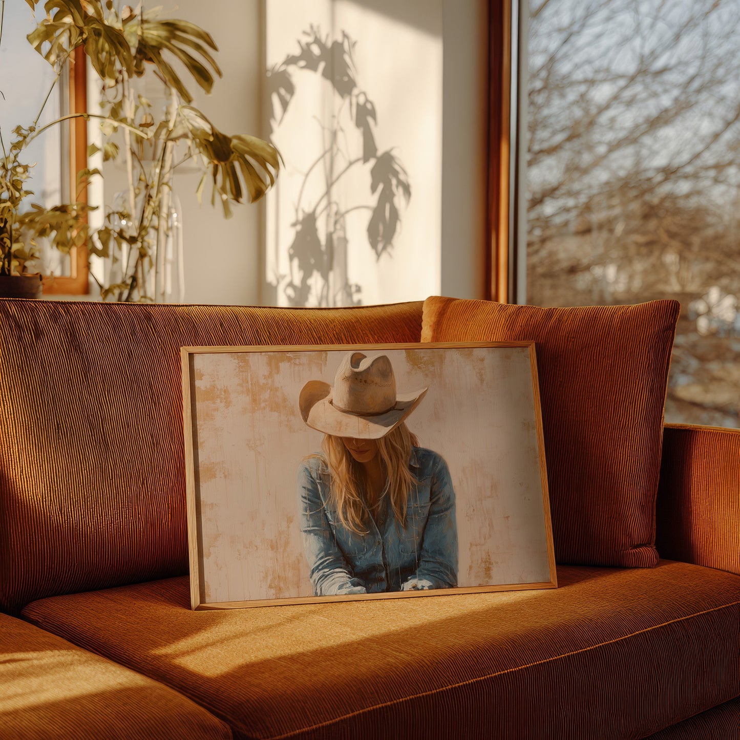 Quiet Thoughts Under Wide Brim