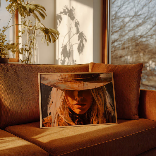 Amber Shadows Beneath The Brim