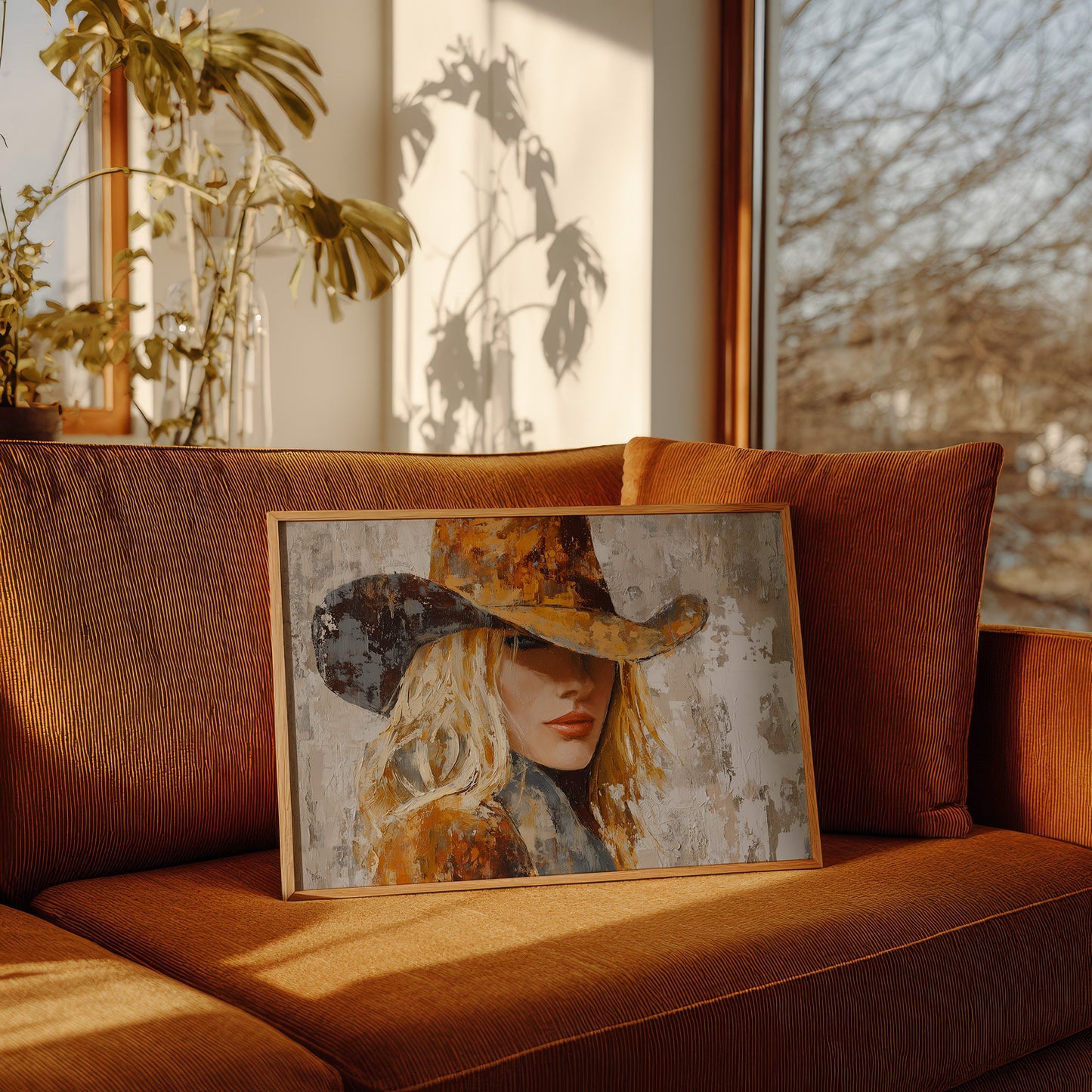 Amber Secrets Under Wide Brim