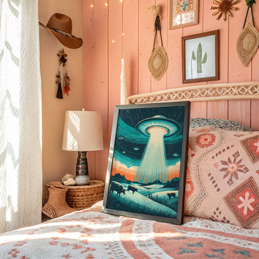 Visitors Above Quiet Pastures