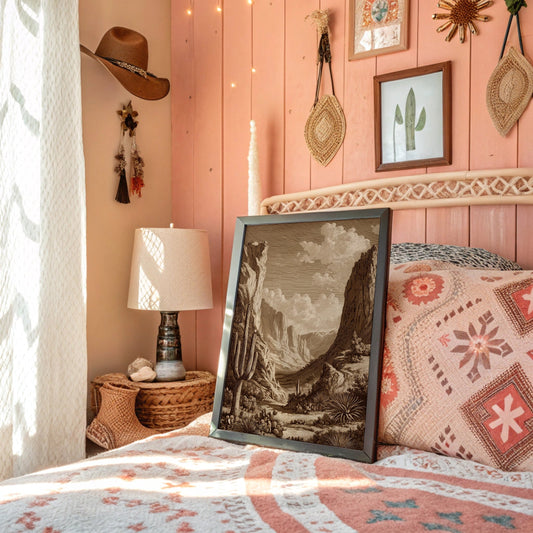 Sepia Canyons Of Forgotten Time