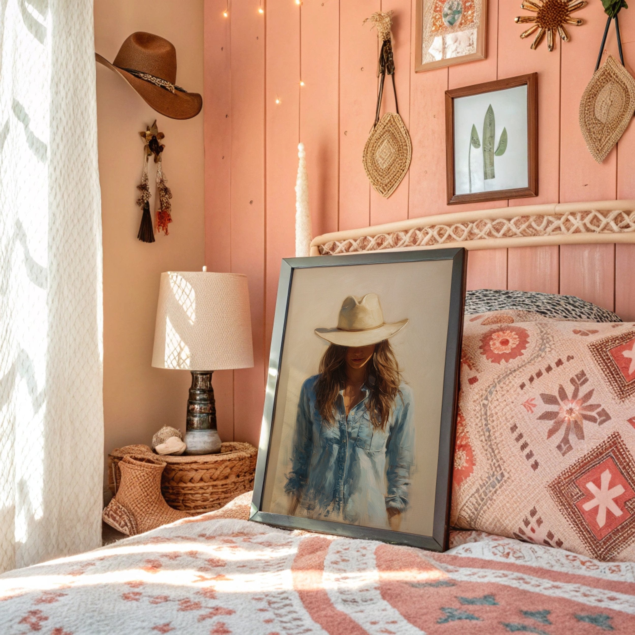 Denim Blues Meet Ranch Sunlight