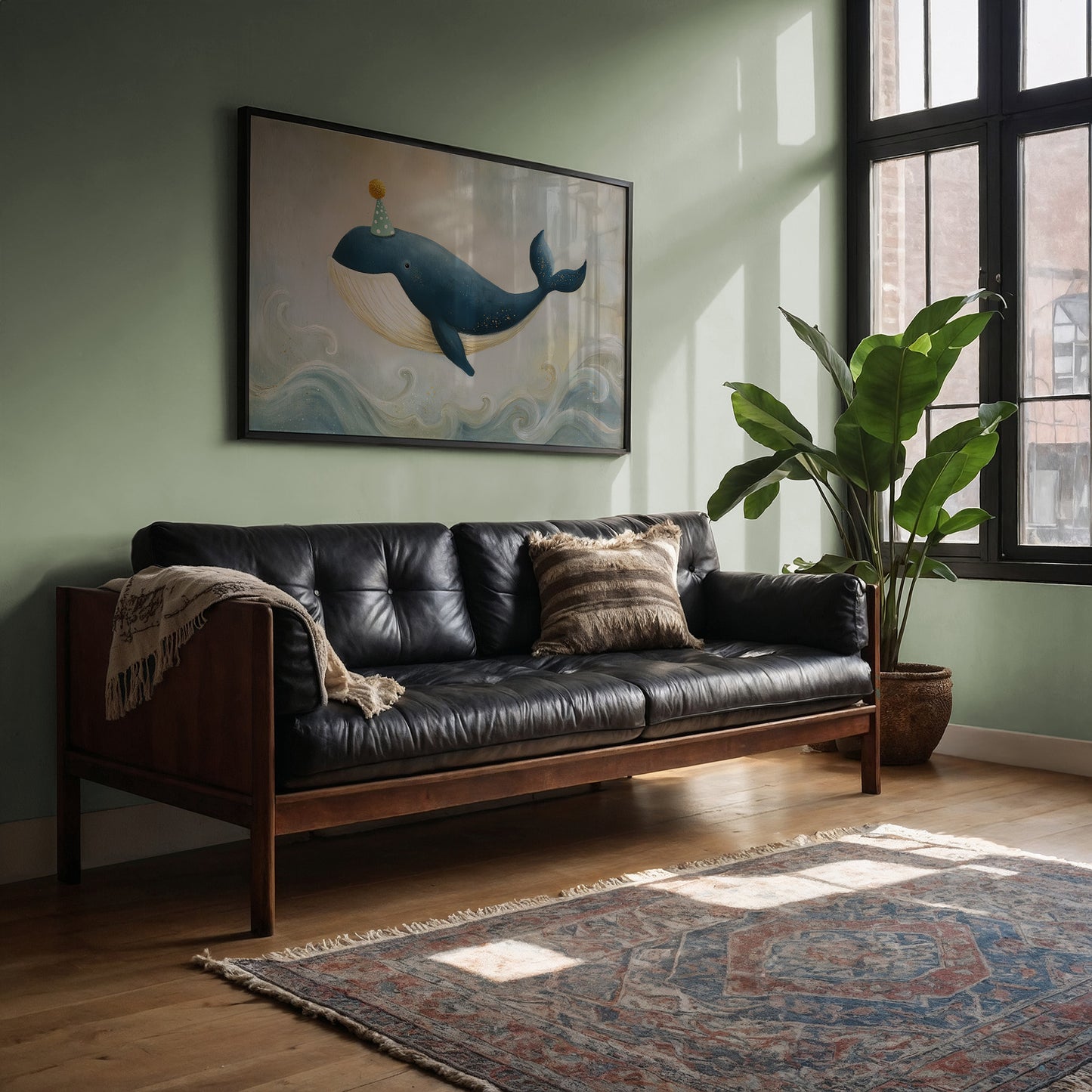 Ocean Birthday In Gentle Waves