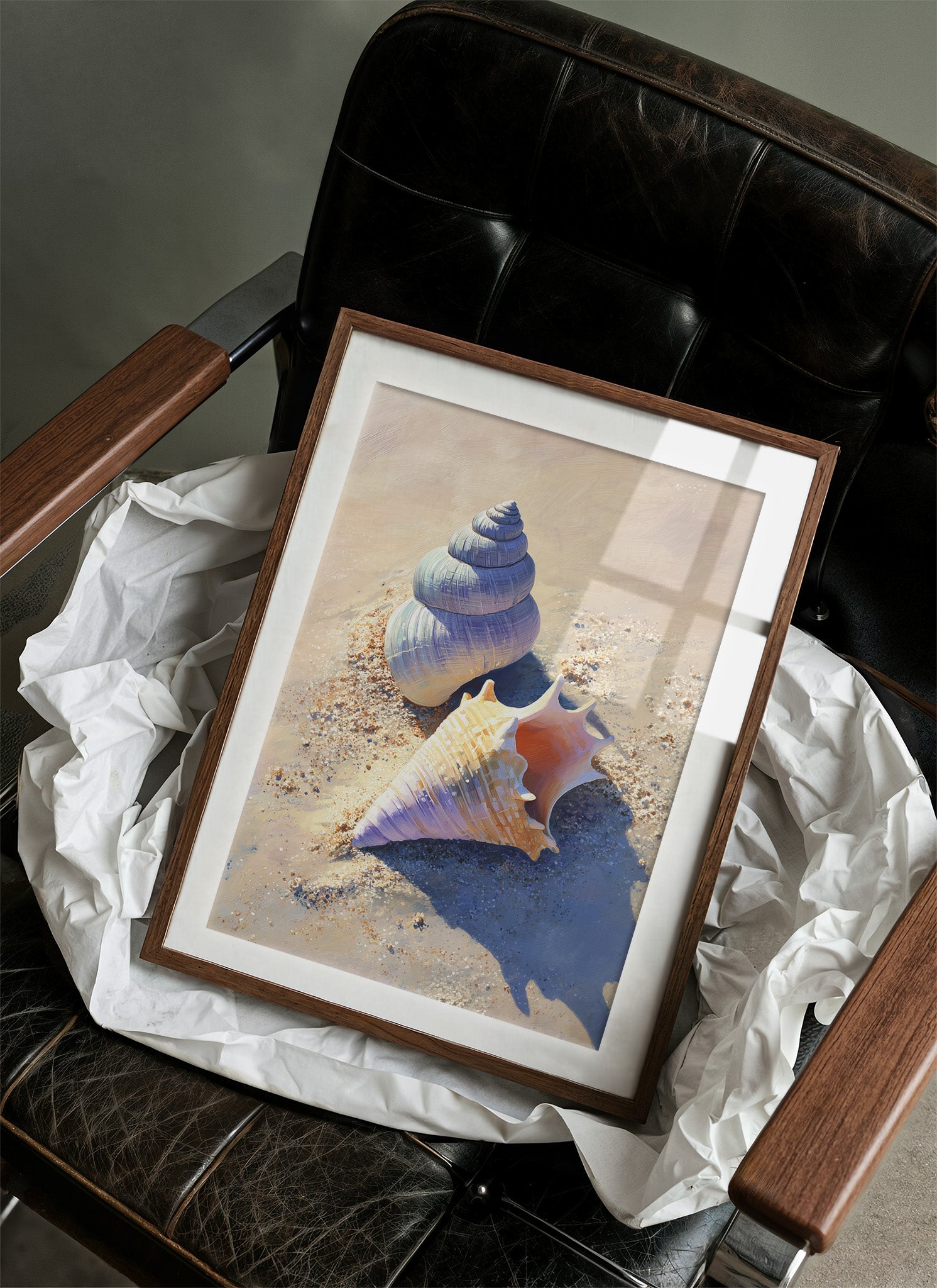 Coastal Treasures On Sunlit Sand