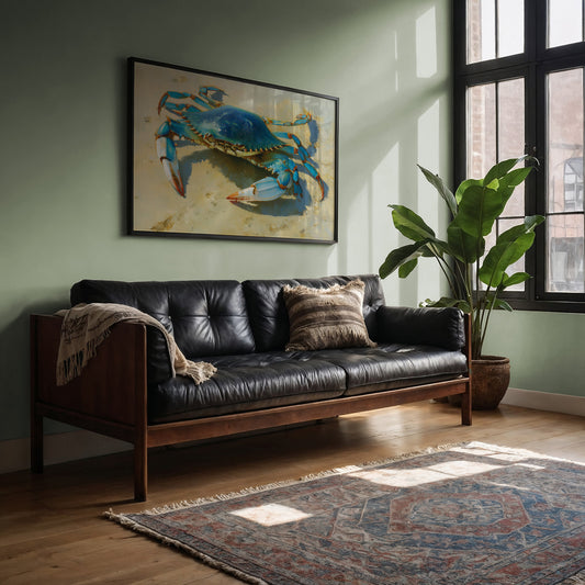 Blue Treasure From Tidal Pools