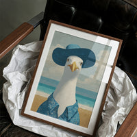 Seaside Gull In Fancy Attire