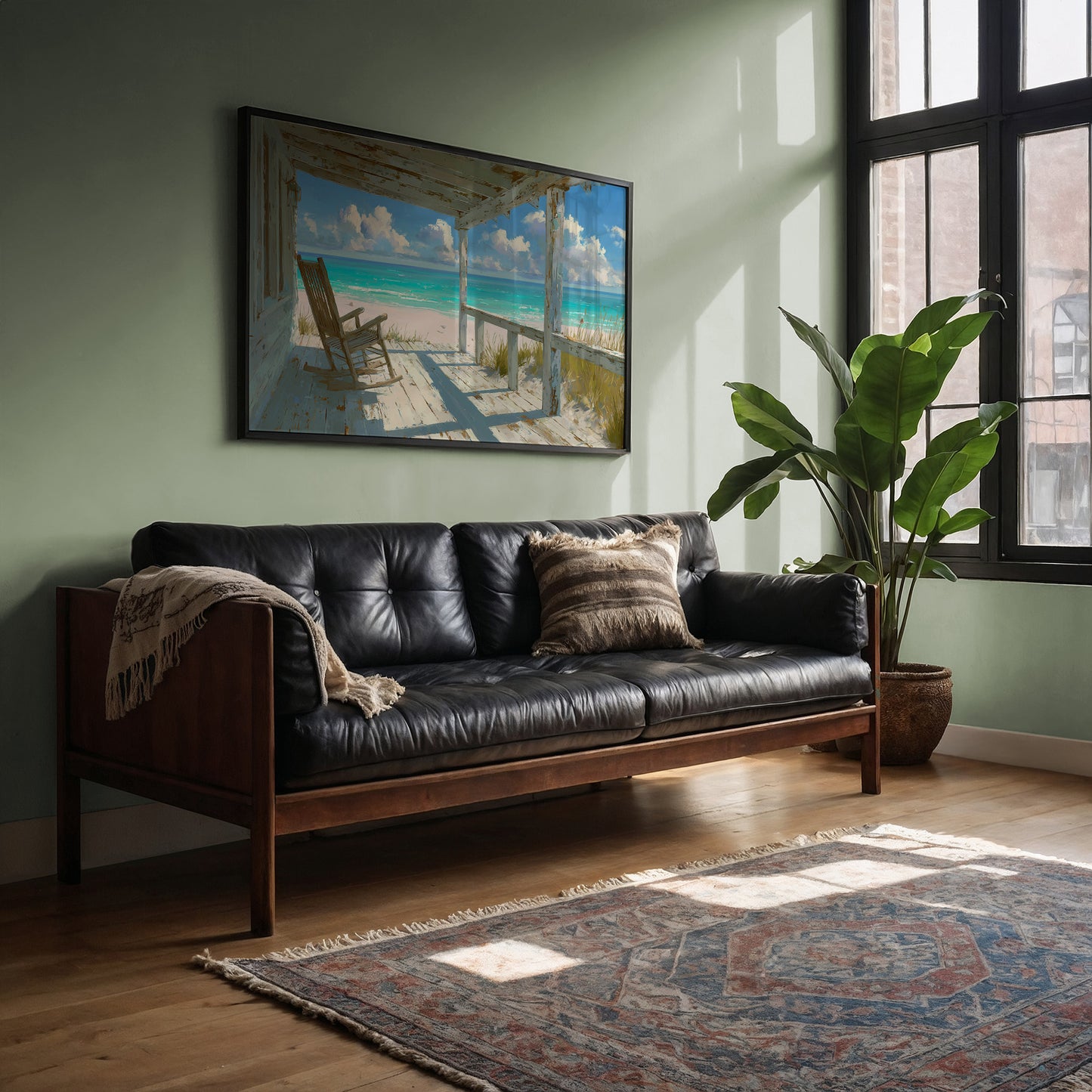 Seaside Porch Beckons Turquoise Waters