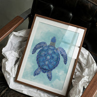 Azure Voyager In Gentle Tides