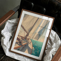 Sailboat Dreams In Afternoon Sun