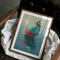 Coastal Buoy Dances With Tide