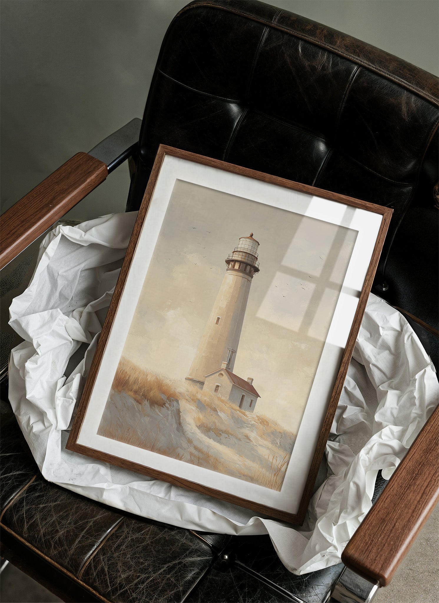 Coastal Beacon Awaits Evening Tide