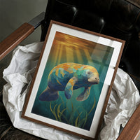 Gentle Giant In Sunlit Waters