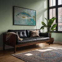 Azure Scales In Coastal Light