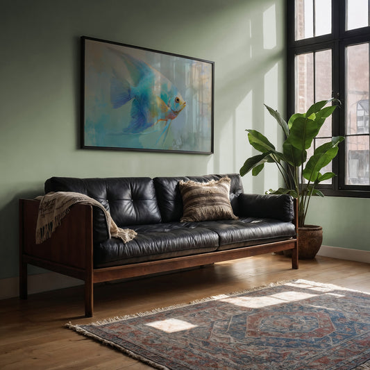 Azure Dancer In Tranquil Waters