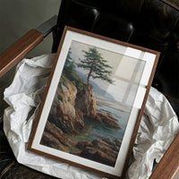 Lone Pine Clings To Coast