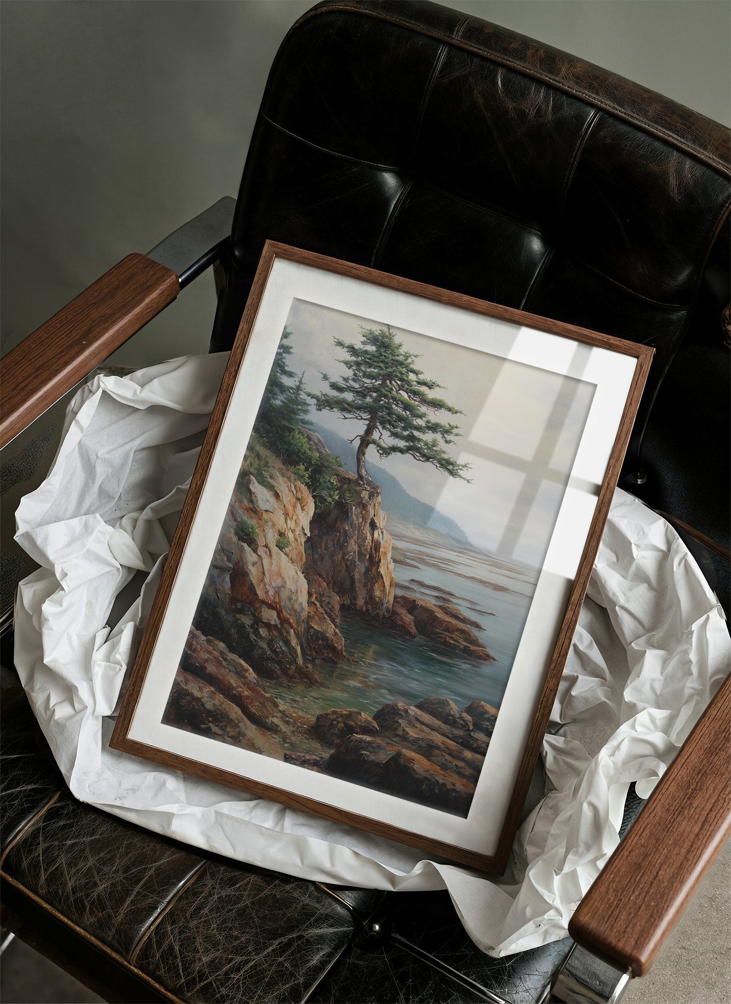 Lone Pine Clings To Coast