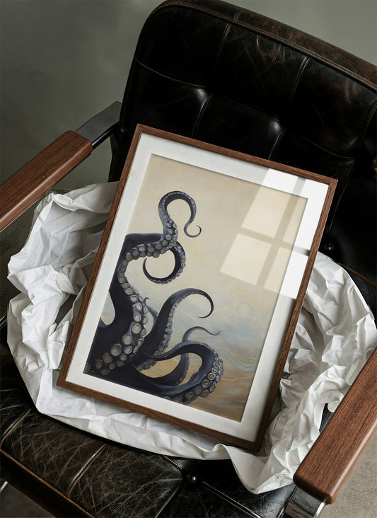 Tentacles Dance In Neutral Tones