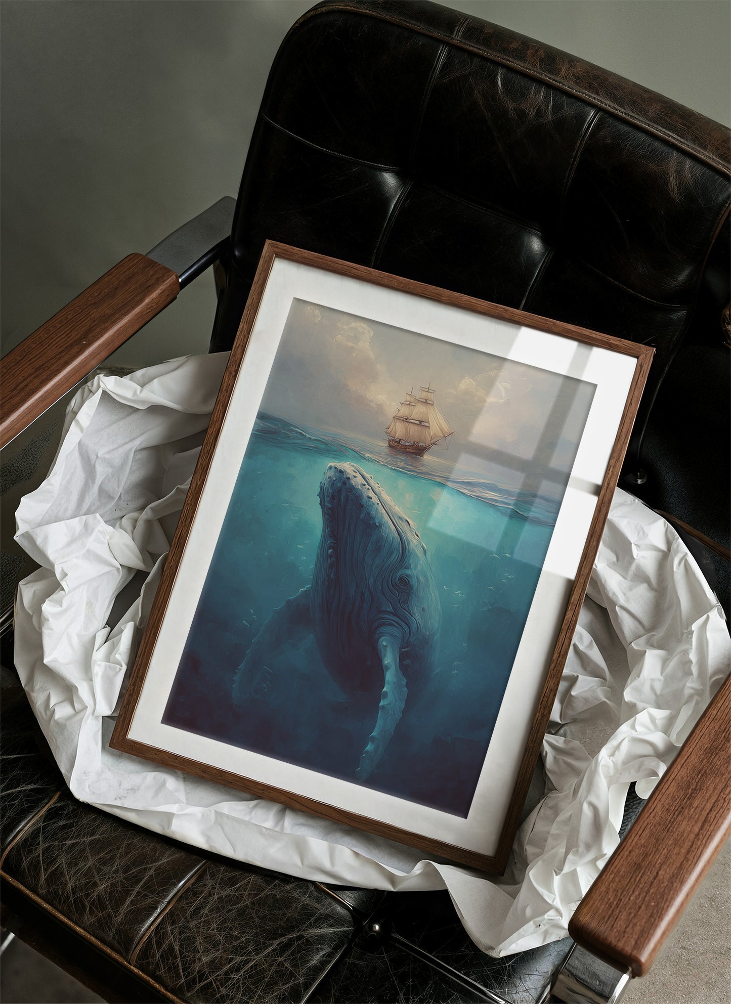 Voyager Meets Ocean Depths Below