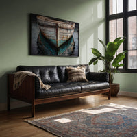 Weathered Hull Rests In Stillness